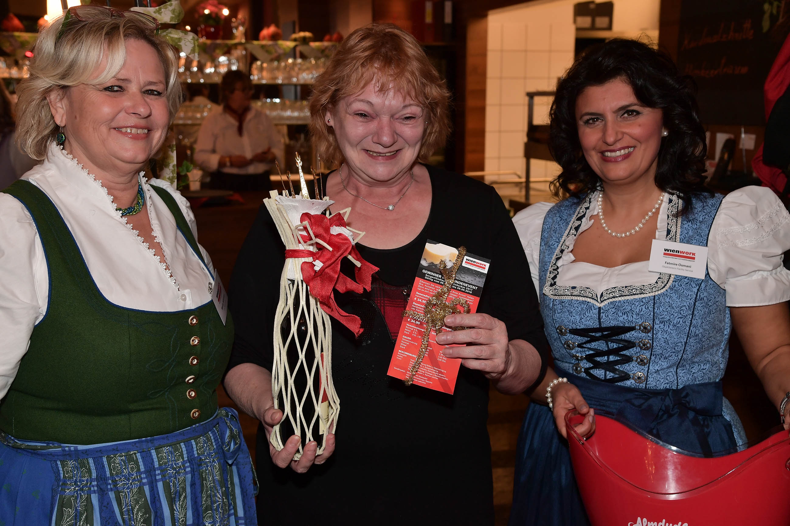 Weinherbst_Kundenevent2017_Die Weinkönigin © Wien Work