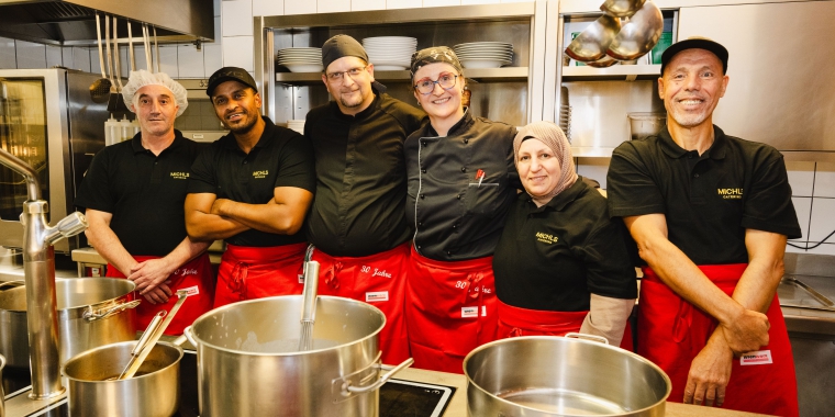Michls Restaurant Küchenteam © wienwork/Luiza Puiu Michls Restaurant Küchenteam © wienwork/Luiza Puiu