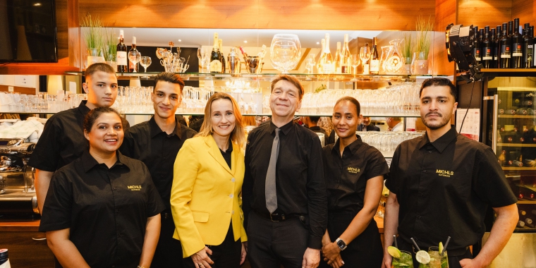 Serviceteam im Michls Restaurant © wienwork/Luiza Puiu